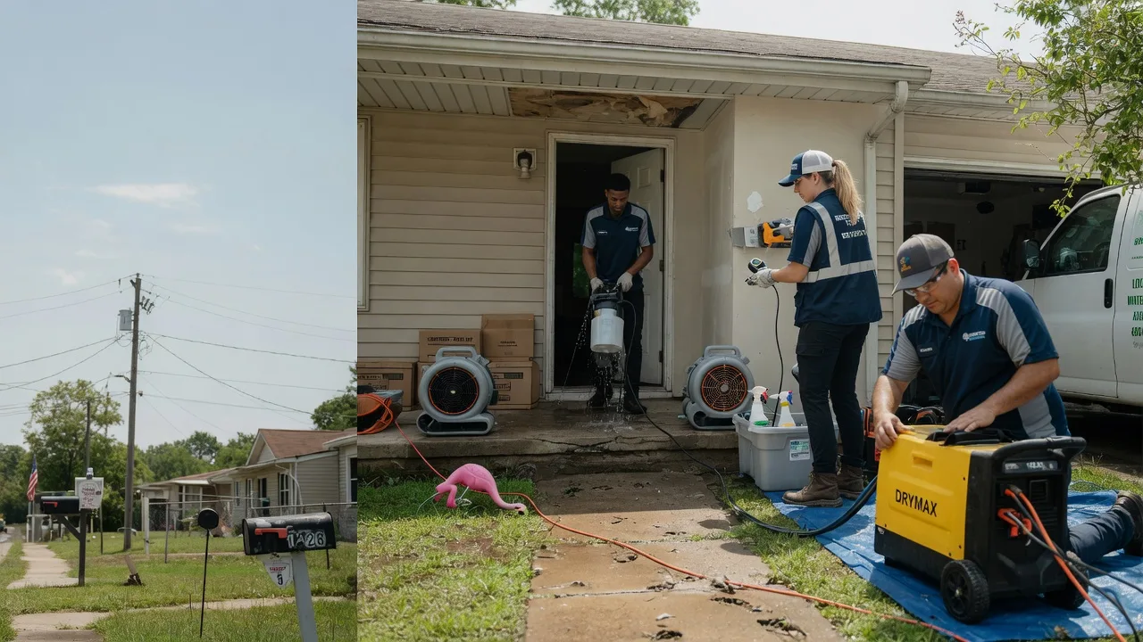 Storm Damage Water Removal in Jamestown, KY near me